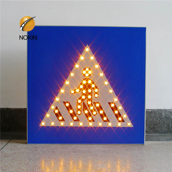Bright Led Direction Rate-Nokin Solar Traffic Sign